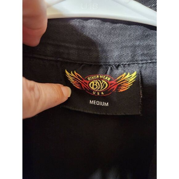 Biker wear USA M vest 2nd ammendment - Picture 8 of 9